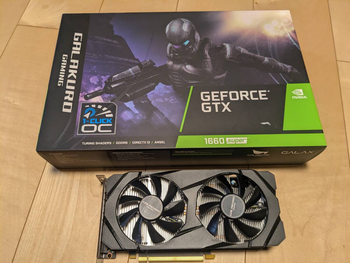 新品未開封】玄人志向 GeForce GTX1660 SUPER 5台セット