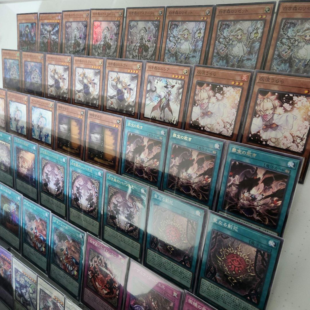 遊戯王 白き森アザミナデッキ 白き森の聖徒リゼット 白き森の 遊戯王 白き森アザミナデッキ 白き森の聖徒リゼット 白き森の