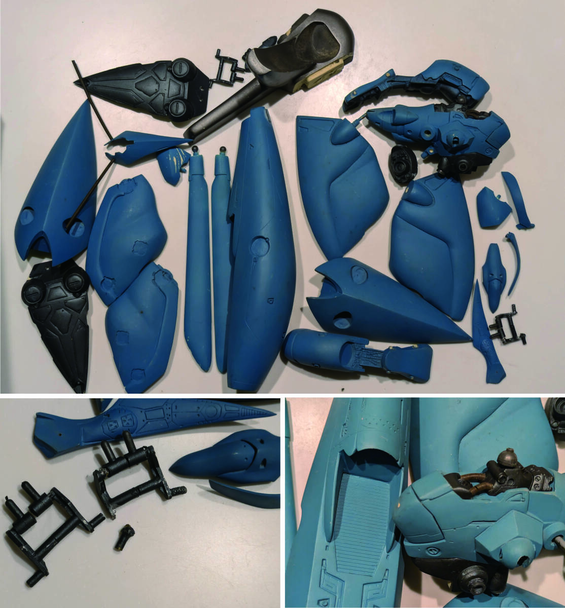 B-CLUB 1/220 AMA-XZ ノイエ・ジール ガレージキット 機動戦士