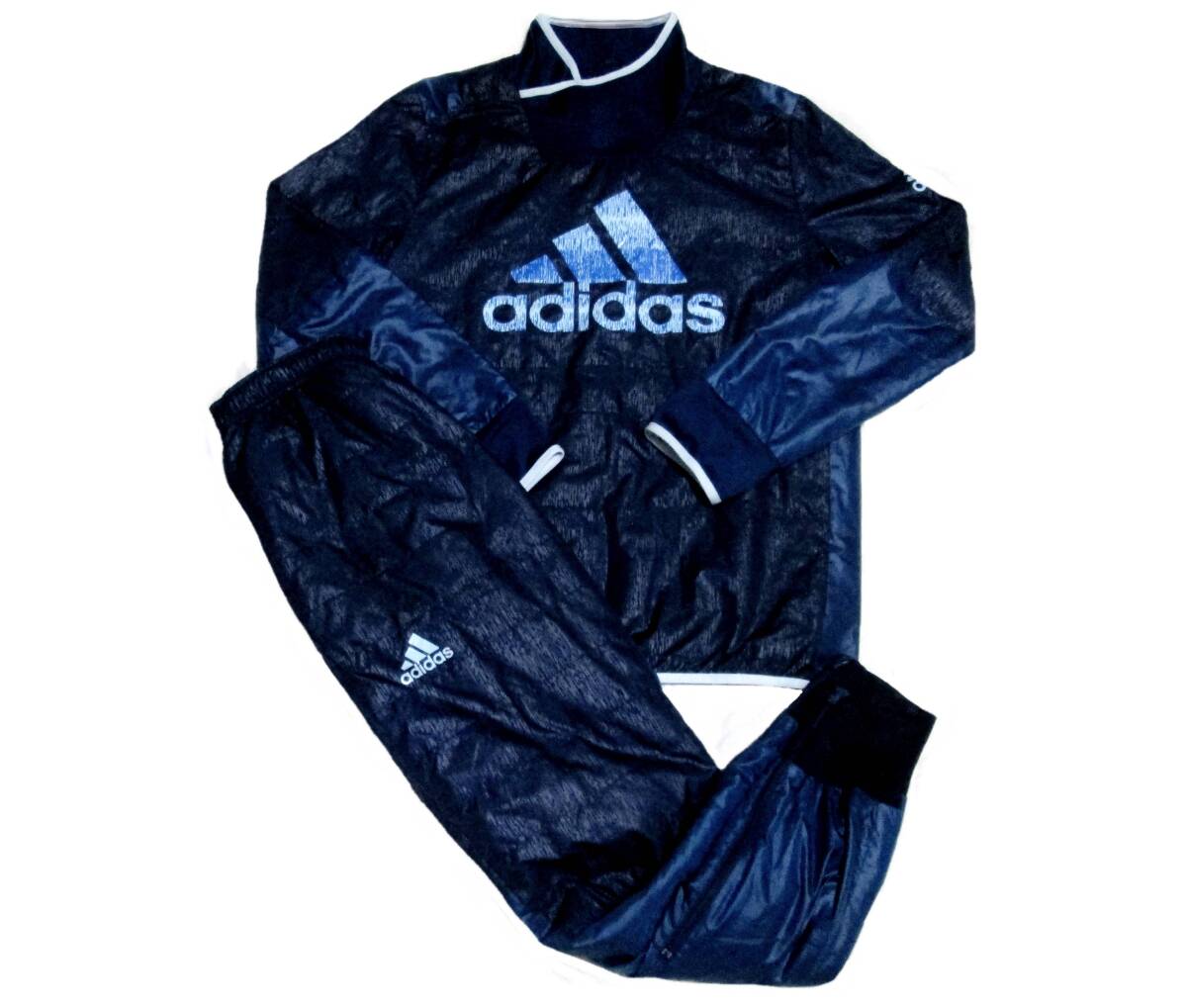 アディダス　adidas RENGI　ウォーマー上下　中綿入り　　トレーニングウエア　練習着　サイズL