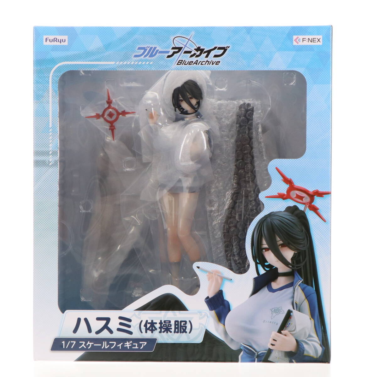 【中古】[FIG] ハスミ(体操服) ブルーアーカイブ -Blue Archive- 1/7 完成品 フィギュア(AMU-FNX1004) フリュー(61177525)