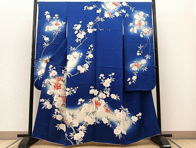 平和屋着物■豪華振袖　草花文　暈し染め　金彩　やまと誂製　正絹　逸品　BAAK5330sa