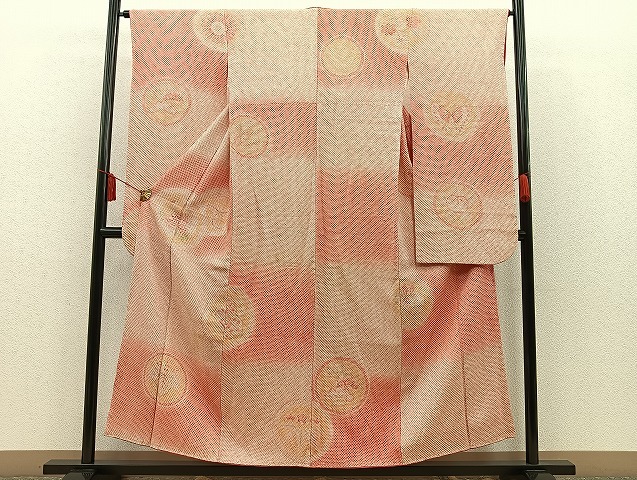 平和屋着物■豪華振袖　総絞り　有職文様　やまと誂製　逸品　BAAK6925xi