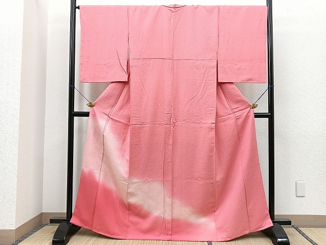 平和屋着物■豪華色留袖　寿光織　道長箔散らし文様　暈し染め　金糸　逸品　BAAK6840kj