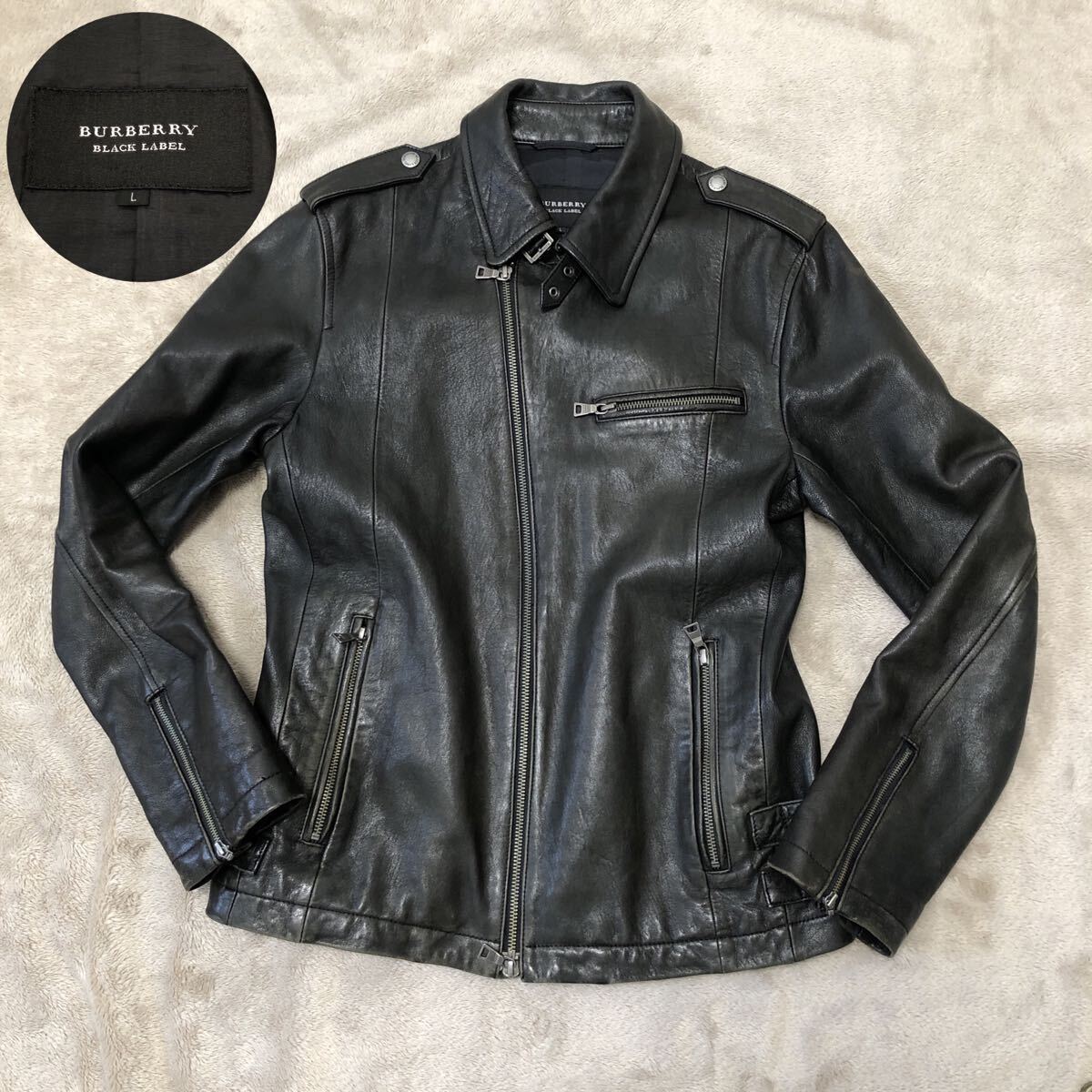 希少 BURBERRY BLACKLABEL バーバリー スタジャン 三陽商会 3 希少 BURBERRY BLACKLABEL バーバリー スタジャン 三陽商会 3