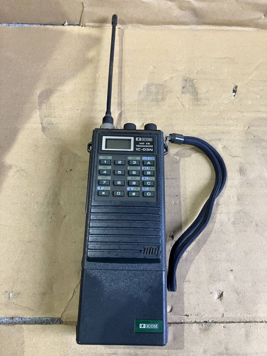 ICOM IC-R1 IC-03N IC-BP8 セット ジャンク ICOM IC-R1 IC-03N IC-BP8 セット ジャンク