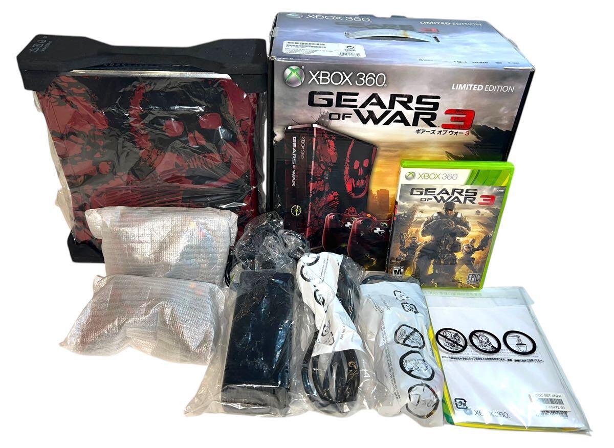 Xbox 360 本体 320GB Gears of War 3 ギアーズオブウォー　リミテッド エディション
