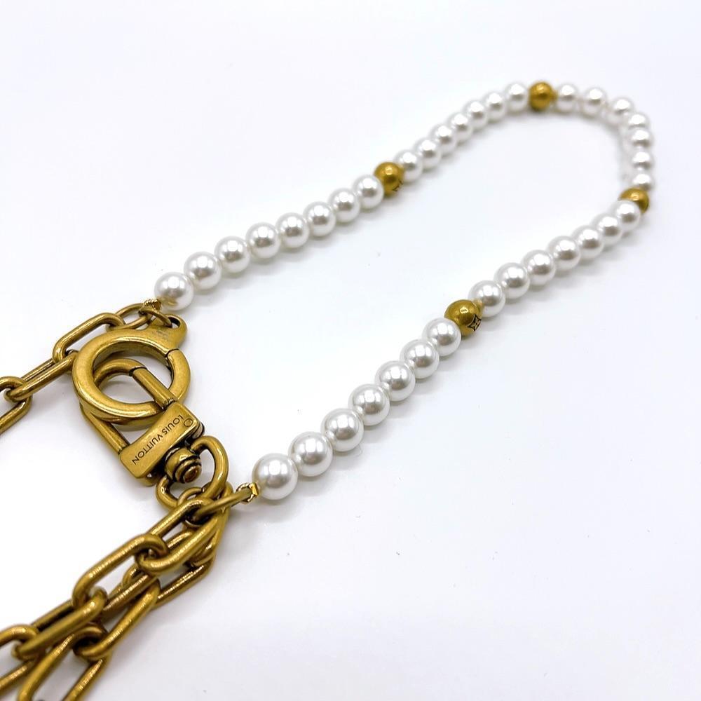 ルイヴィトン M01689/バッグチャーム/チェーンベルトパール ルイヴィトン M01689/バッグチャーム/チェーンベルトパール