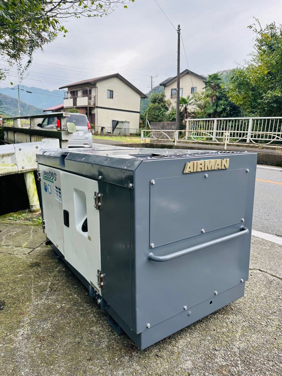 AIRMAN エアマン エンジン コンプレッサー型式 PDS100SC-5C5 AIRMAN エアマン エンジン コンプレッサー型式 PDS100SC-5C5