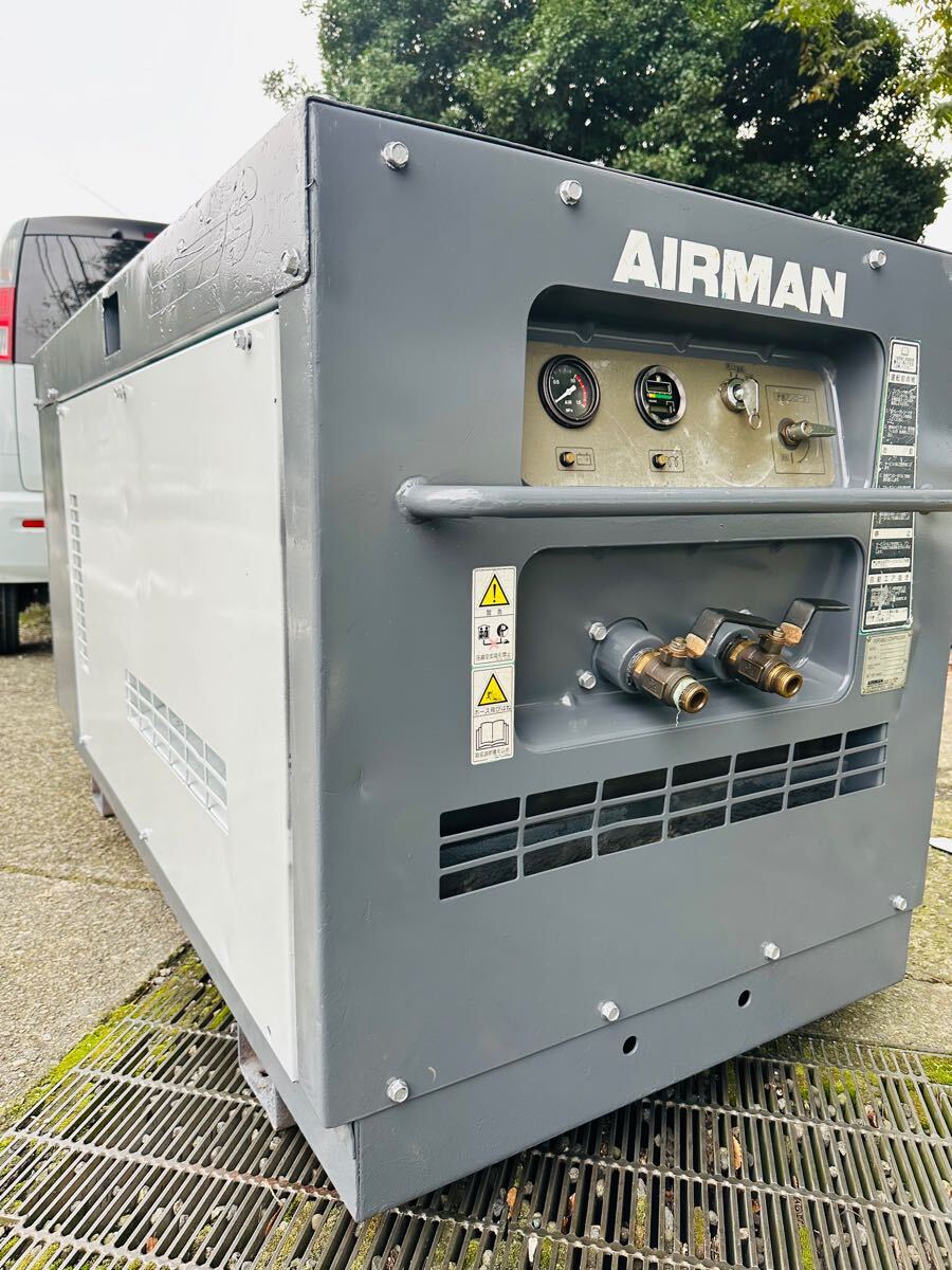 AIRMAN エアマン エンジン コンプレッサー型式 PDS90S AIRMAN エアマン エンジン コンプレッサー型式 PDS90S