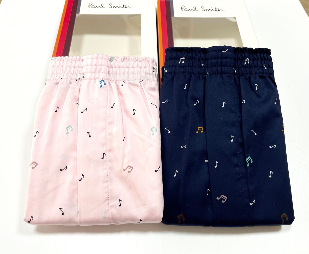 U★送料無料★新品★Paul Smith ポールスミス★2枚セット★トランクス★Mサイズ★パンツ★音符
