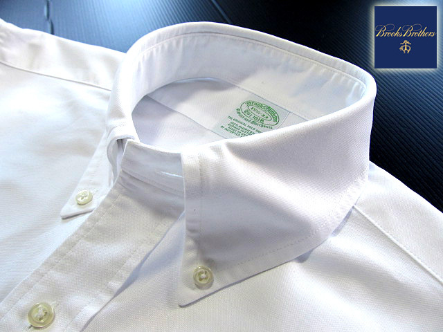 ★美品 ブルックスブラザーズ BROOKS BROTHERS ボタンダウンシャツ 長袖 Mサイズ 希少品 ブルックスプレミアム・ホワイト