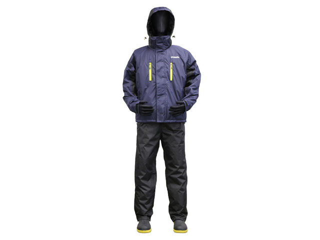 プロマリン(PRO MARINE) 防水防寒ウィンタースーツ ネイビー Mサイズ WBA2403-NV-M 防寒着 防寒具 フィッシングウエア