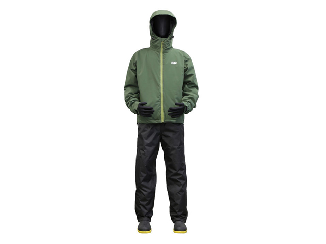 クロスファクター(CROSS FACTOR) 防水防寒ウィンター透湿ストレッチスーツ オリーブ Mサイズ WBA2402-OV-M 軽量 透湿