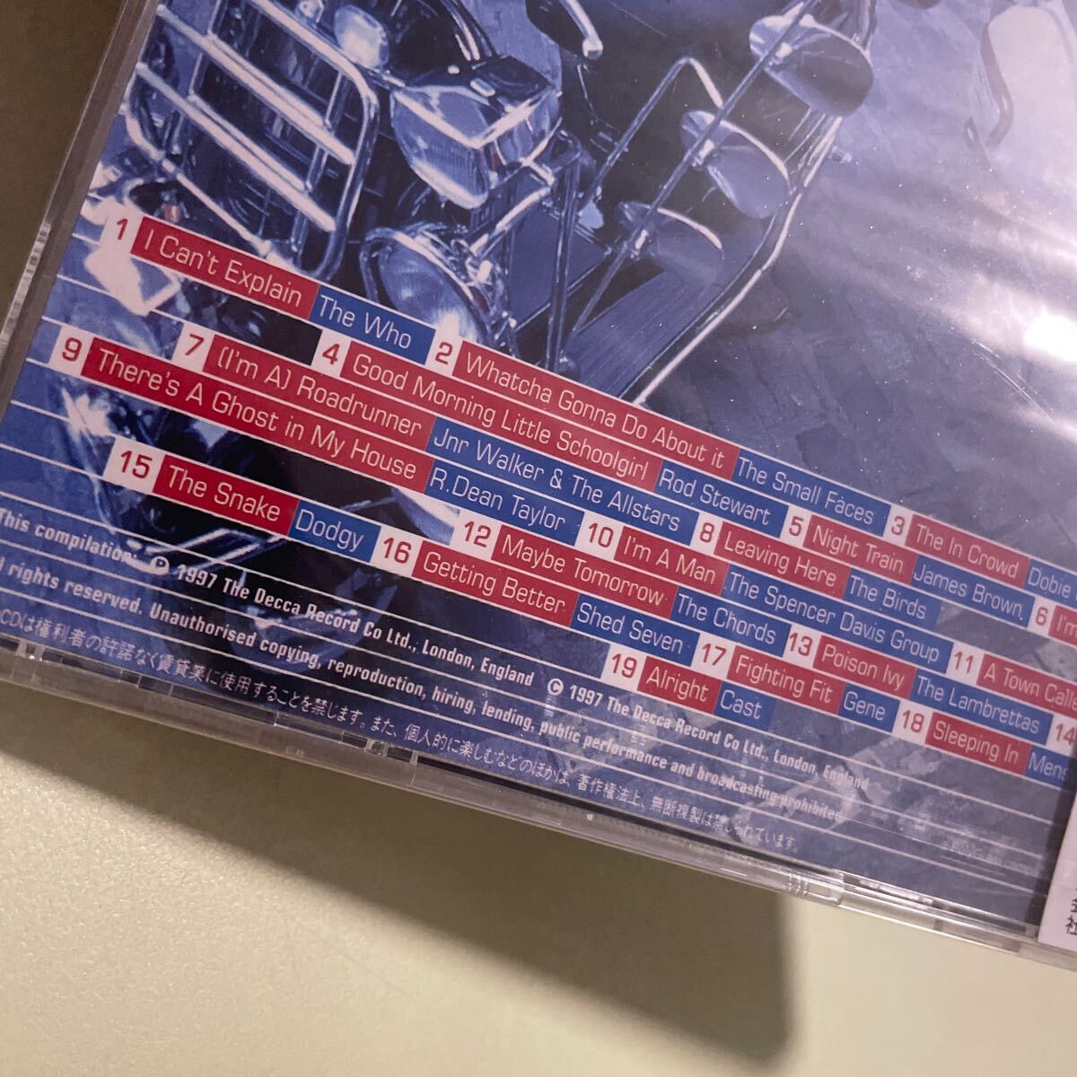 未開封?モッズフォーエバー1964-1997?ザフー?スモールフェイセズ?ジェッドセヴン?キャスト?ラーズ?Rディーンテイラー