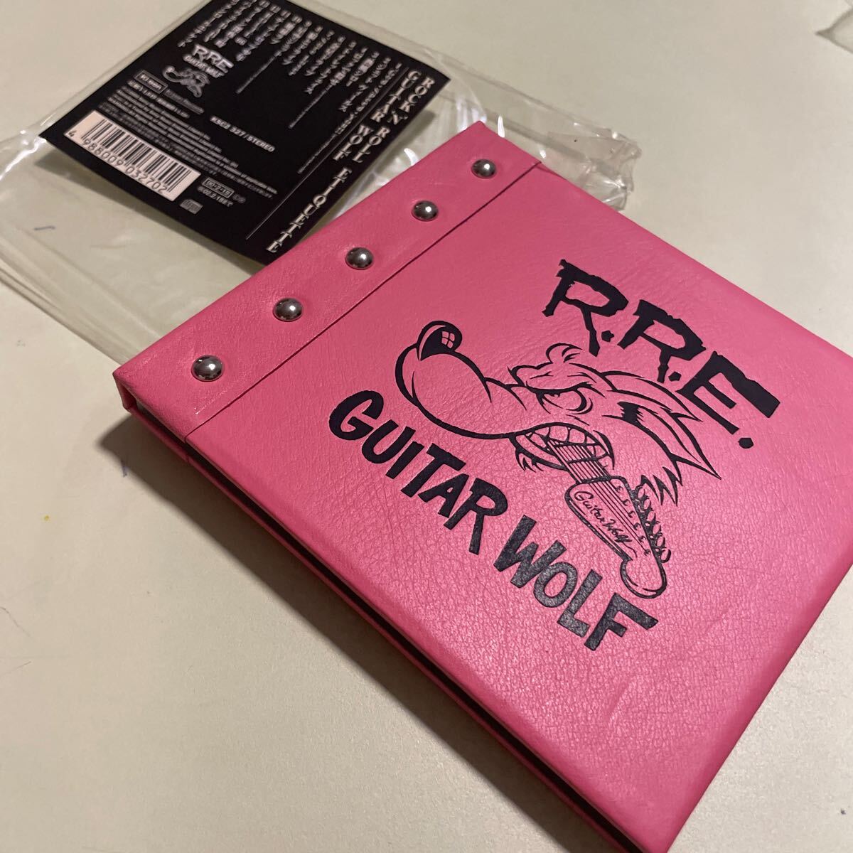 未視聴美品♪GUITAR WOLFギターウルフ/ROCK'N'ROLL ETIQUETTE 2000年メジャー第3弾作品 初回限定盤本革仕様 BLANKEY JET CITY MAD3 TMGE