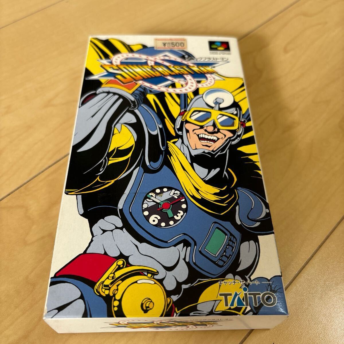 未開封 ソニックブラストマン スーパーファミコン