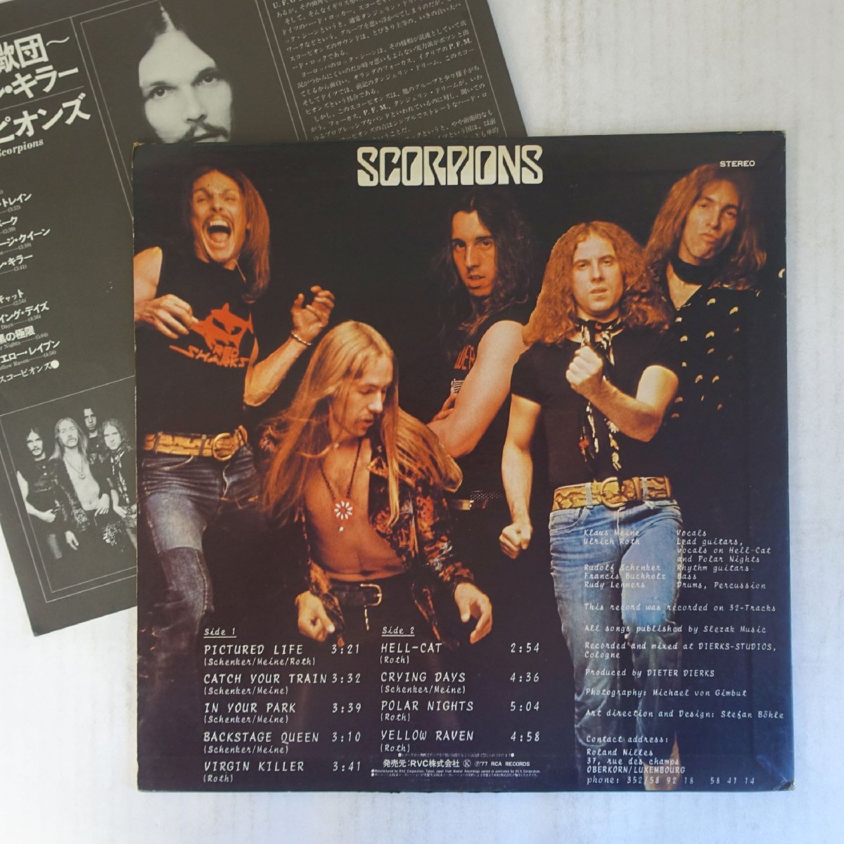 11206451;【美盤/国内盤】Scorpions スコーピオンズ / Virgin