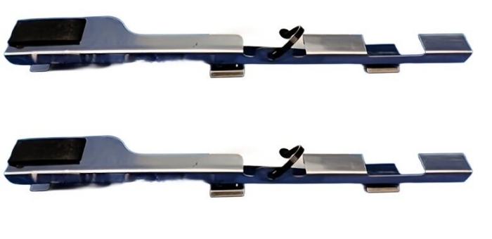 ★左右セット 超希少 未使用 純正 日産 ウェザーストリップリテーナー ドアゴムリテーナー Nissan フェアレディZ Z33 350Z Z33 FairladyZ_画像1