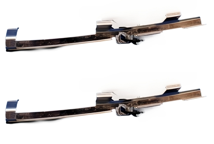 ★左右セット 超希少 未使用 純正 日産 ウェザーストリップリテーナー ドアゴムリテーナー Nissan フェアレディZ Z33 350Z Z33 FairladyZ_画像2