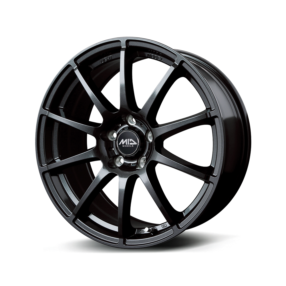 アルミホイール スイフトスポーツ ZC33S スズキ 【17×7.0- 5-114.3 INSET48 ストロングガンメタ】 マルカ MID StaG 4本セット 17インチ_画像2