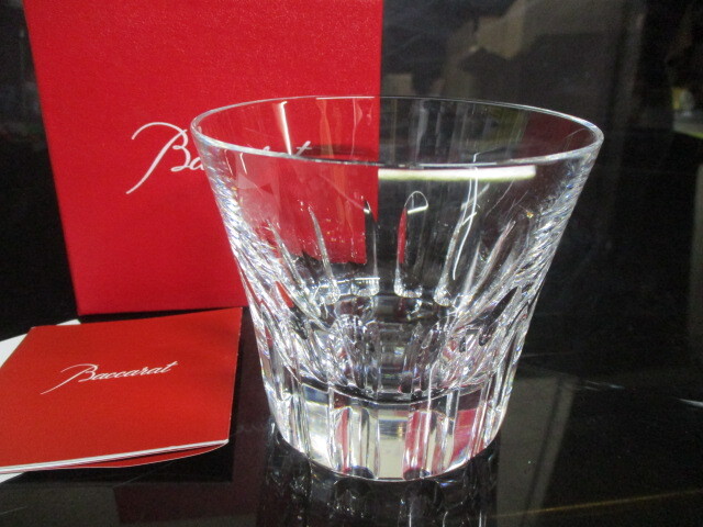 S734/未使用 Baccarat　バカラ クリスタル グラス ロックグラス 箱付き