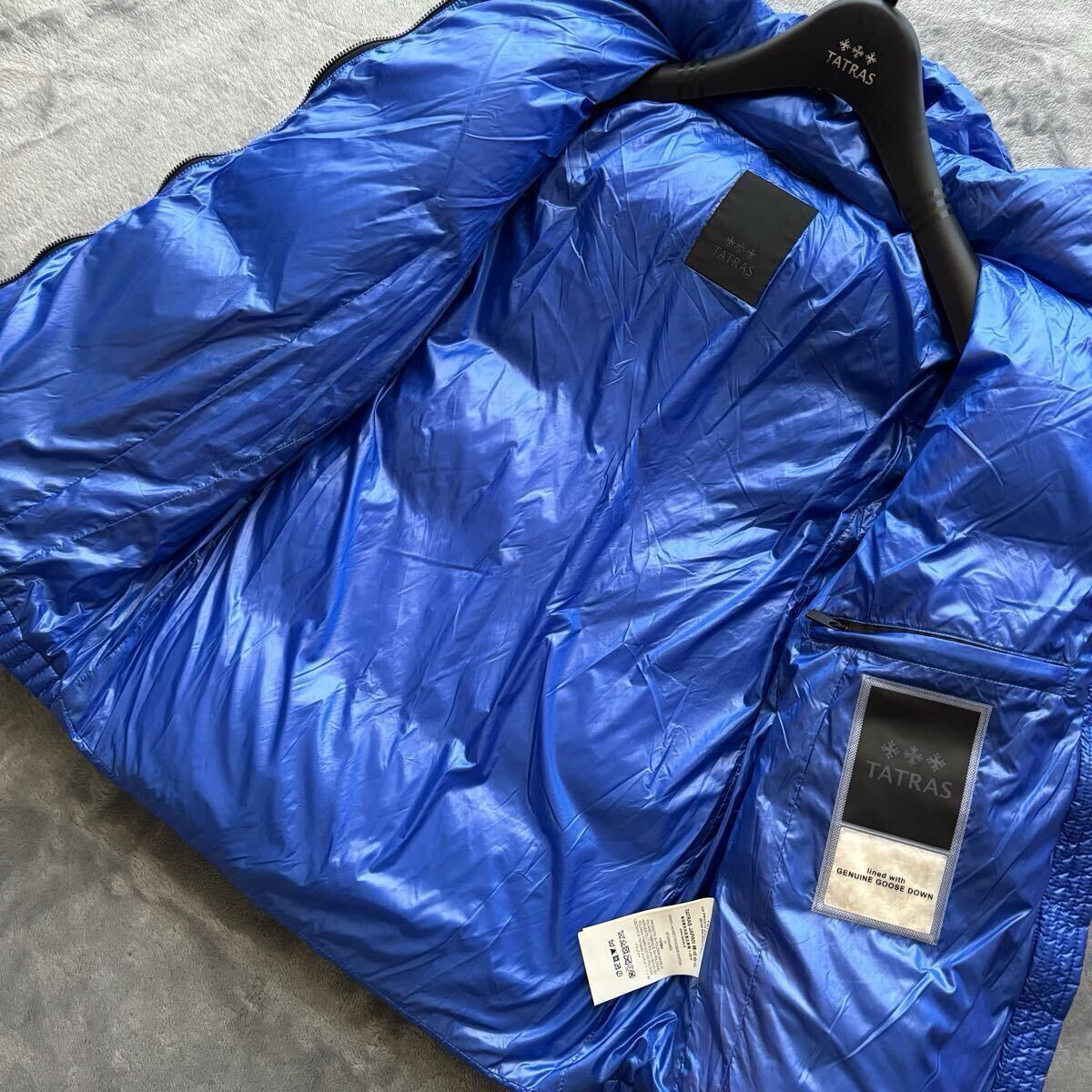 美品 タトラス TATRAS ダウンジャケット ベルボ BELBO ブルー 01 美品 タトラス TATRAS ダウンジャケット ベルボ BELBO ブルー 01