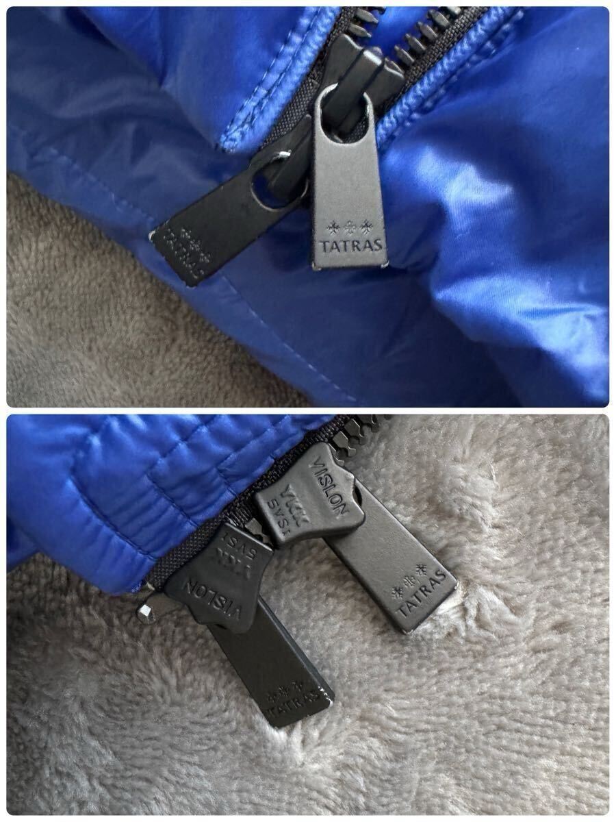 美品 タトラス TATRAS ダウンジャケット ベルボ BELBO ブルー 01 美品 タトラス TATRAS ダウンジャケット ベルボ BELBO ブルー 01