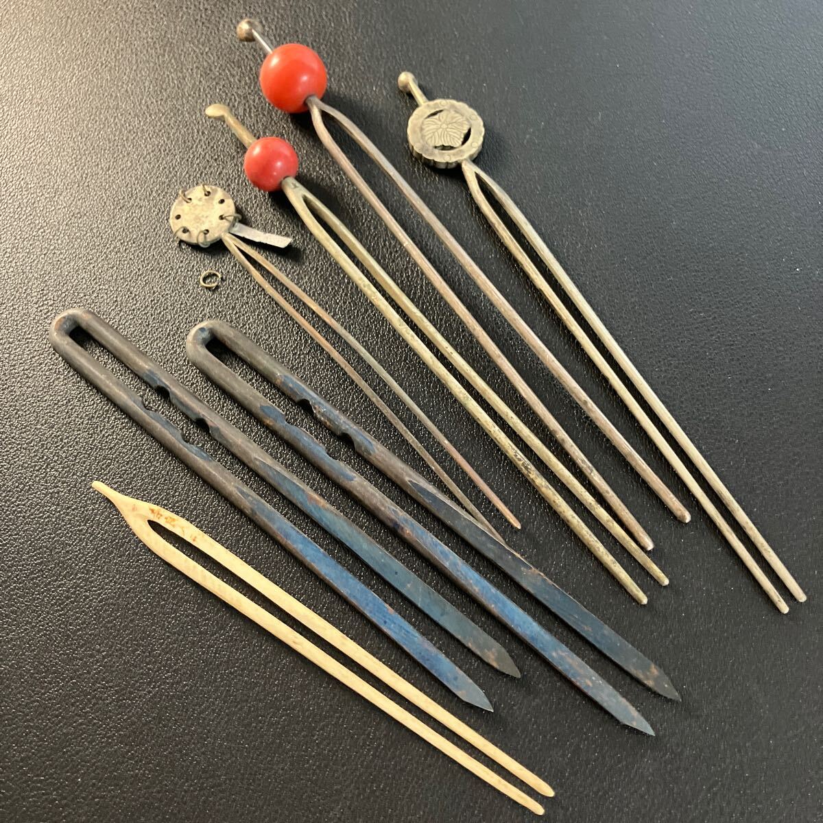 かんざし 簪 まとめて！ 玉簪 髪飾り 和装小物 当時物 アンティーク 現状品★26