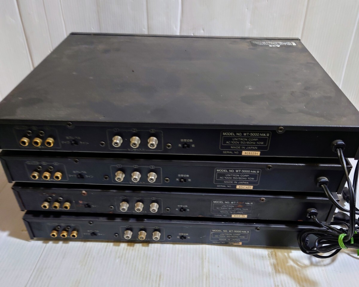 ◎BMB ワイヤレスマイクレシーバー WT-5000 MKⅡ MK2 4台セット
