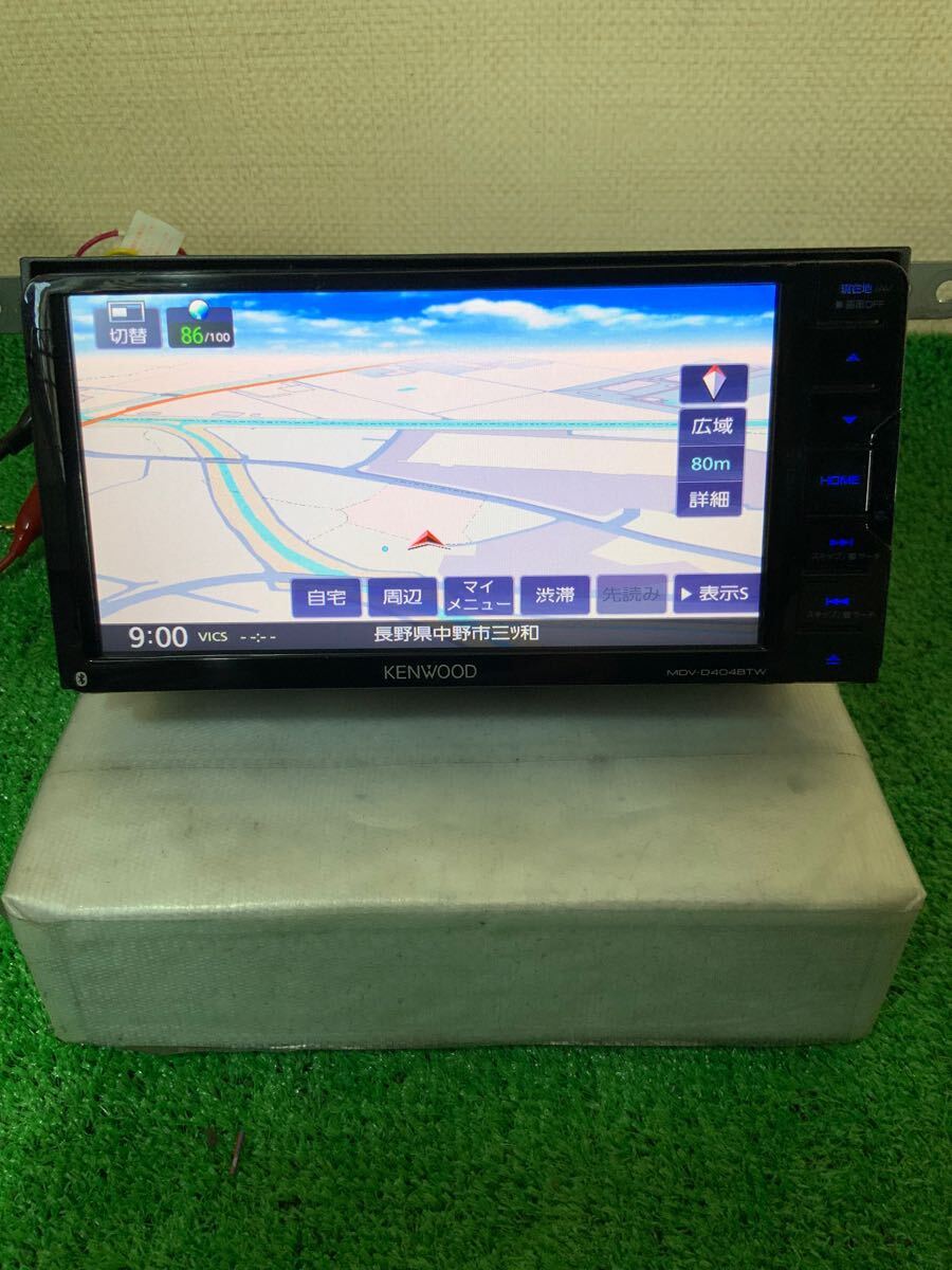 ケンウッド MDV-D404BTW メモリーナビ☆ 2017年製 Bluetooth ケンウッド MDV-D404BTW メモリーナビ☆ 2017年製 Bluetooth