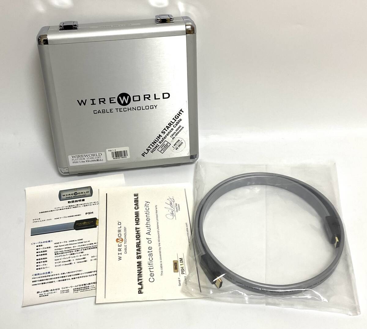 ☆美品/保証付き☆ WIREWORLD ワイヤーワールド HDMIケーブル