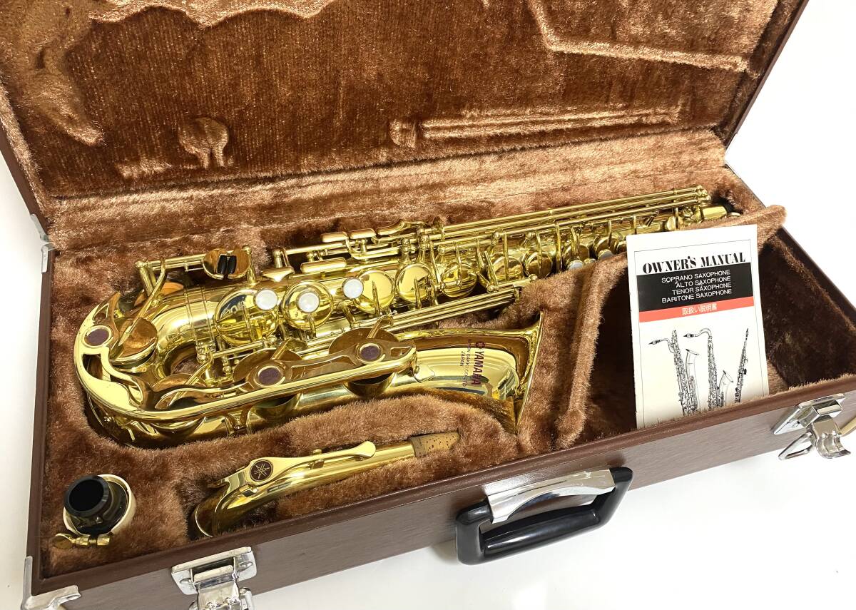 名作 YAMAHA アルトサックス　YAS-32　ハードケース付 高額買取実施中!!】YAMAHA/ヤマハ アルトサックス YAS-32 ハード