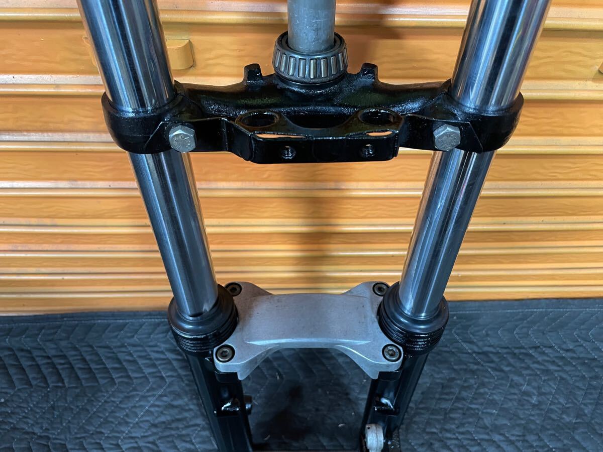 CBX550F 美品 純正フロントフォーク ASSY OH済 フロントフル