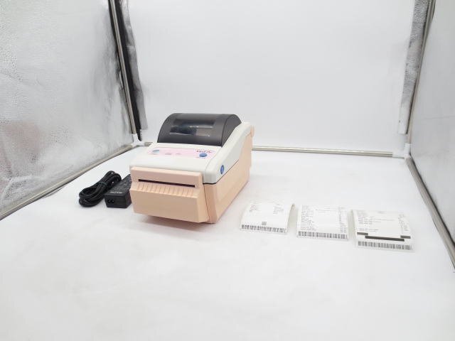 *SATO/ Sato * штрих-код этикетка принтер *MediPri CM408T CT*USB*LAN*AC адаптер * резчик есть * несколько печать знак rental re иметь * текущее состояние доставка *T1702