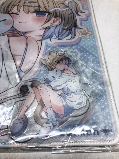 salmon まふゆ マウスパッドアクリルフィギュア 限定セット 【F4345-007】145 salmon まふゆ マウスパッドアクリルフィギュア 限定セット