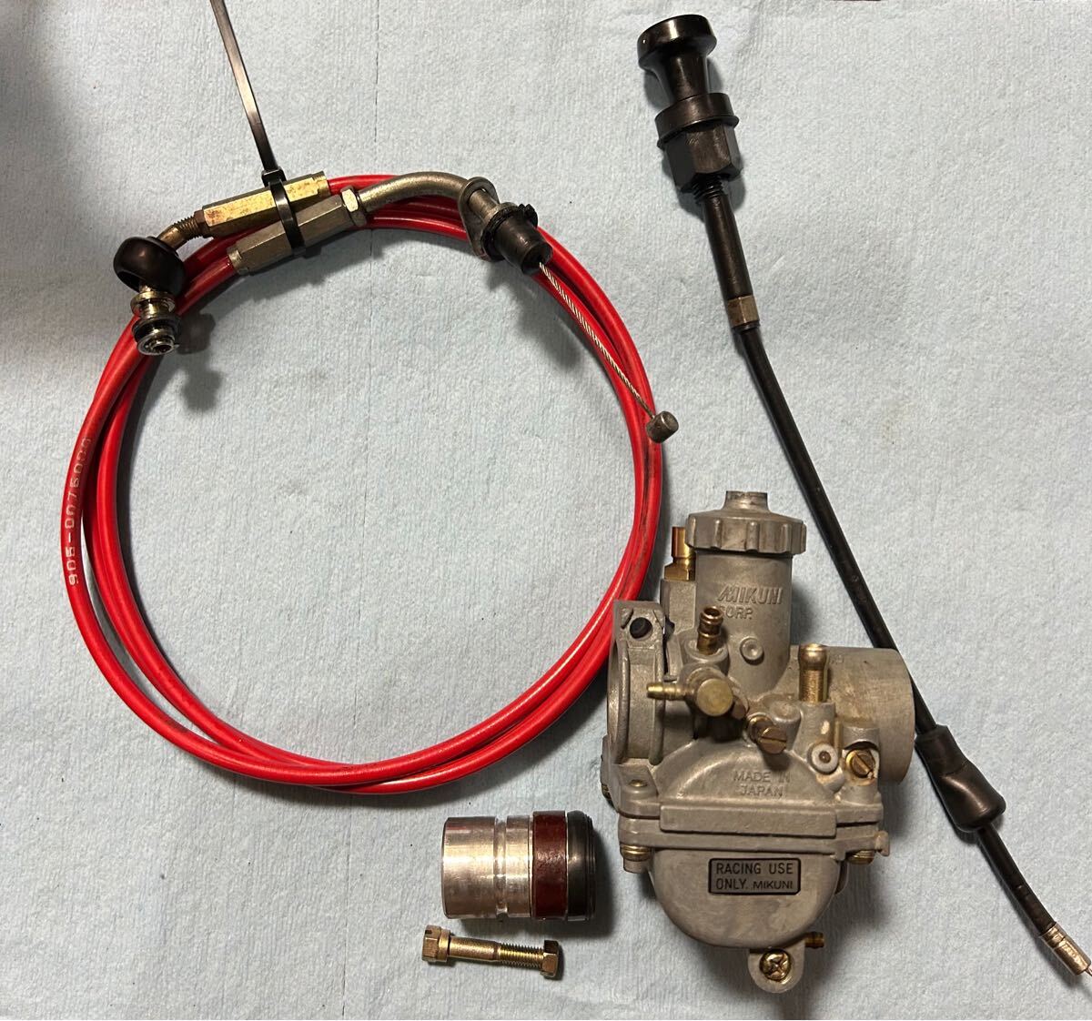 ミクニ VM18 キャブレター キタコ クランプ リモコン ジョグ zr ミクニ VM18 キャブレター キタコ クランプ リモコン ジョグ zr