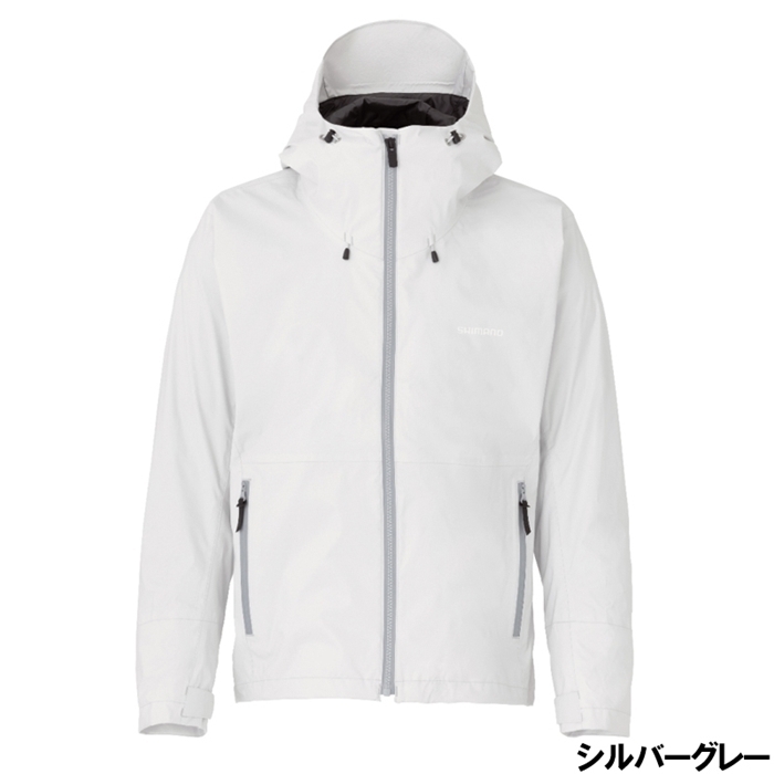 55%off シマノ RA-04JU L デュラスト 3シーズン レインジャケット シルバーグレー