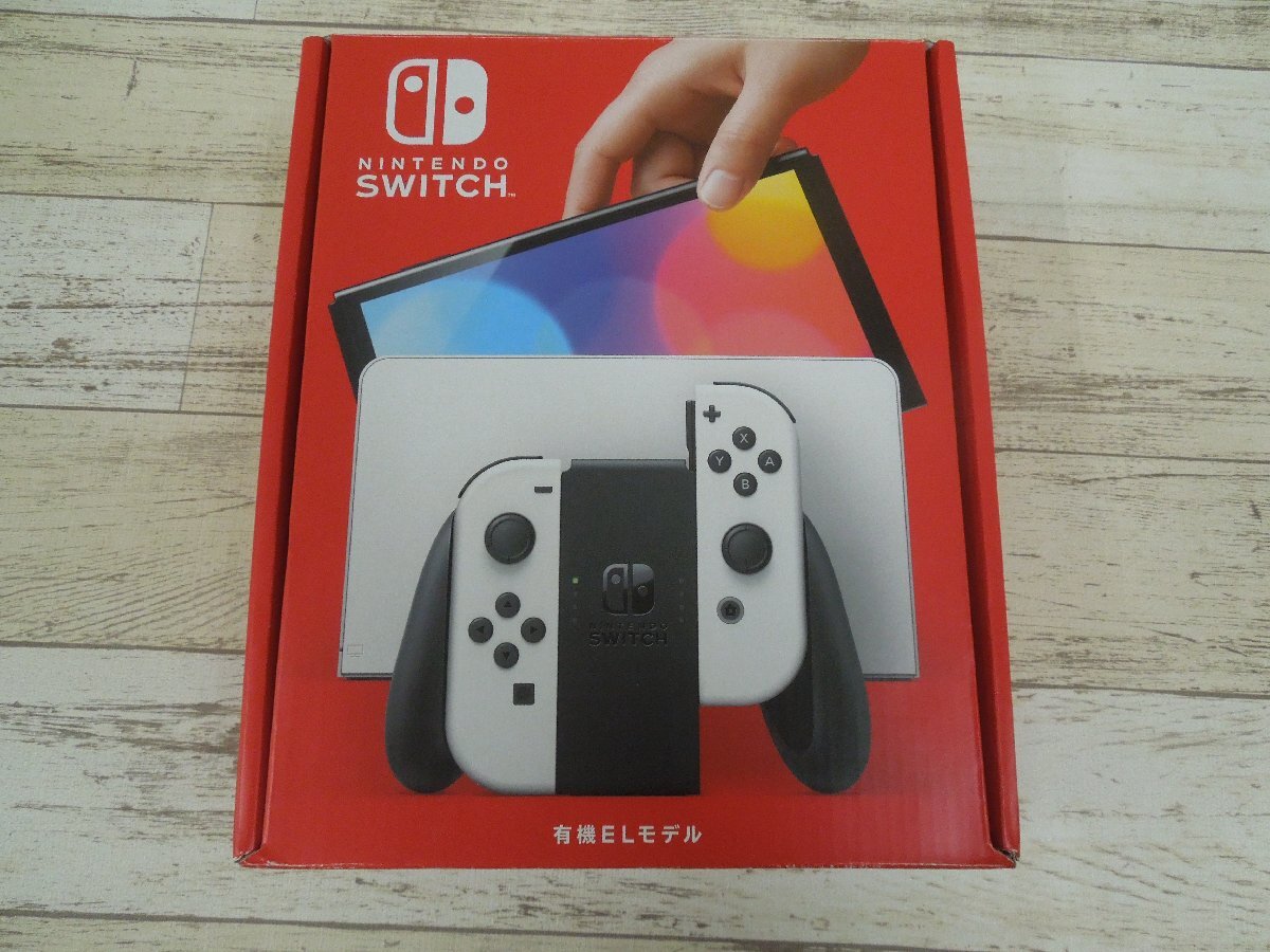 056A Nintendo Switch 本体 有機ELモデル(ホワイト)【中古・未使用】3
