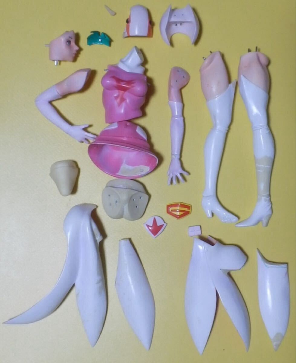 送料込 科学忍者隊ガッチャマン 白鳥のジュン キックver レジン 送料込 科学忍者隊ガッチャマン 白鳥のジュン キックver レジン