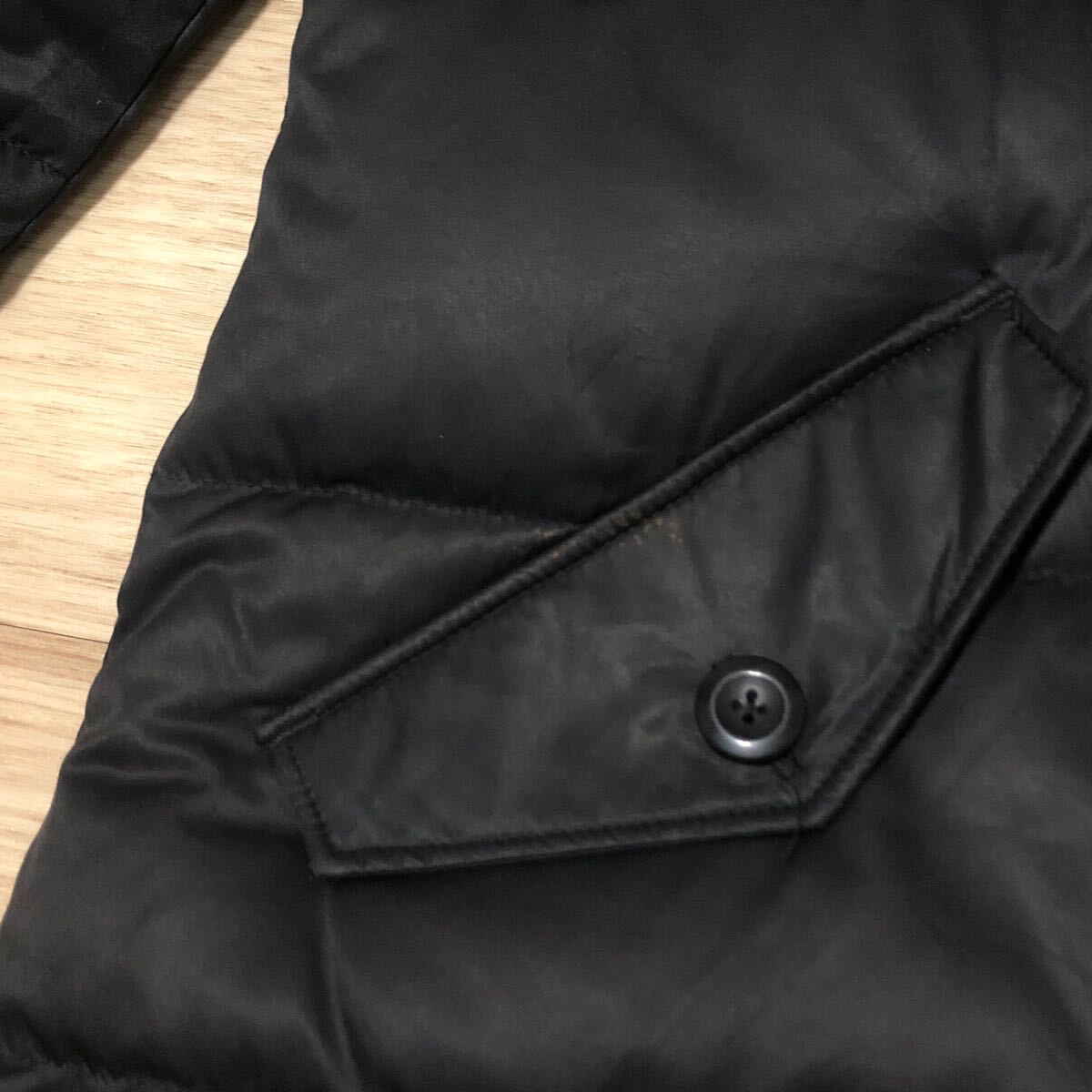Patagoniaポリエステル製フーディーショートダウンコート黒 Patagoniaポリエステル製フーディーショートダウンコート黒