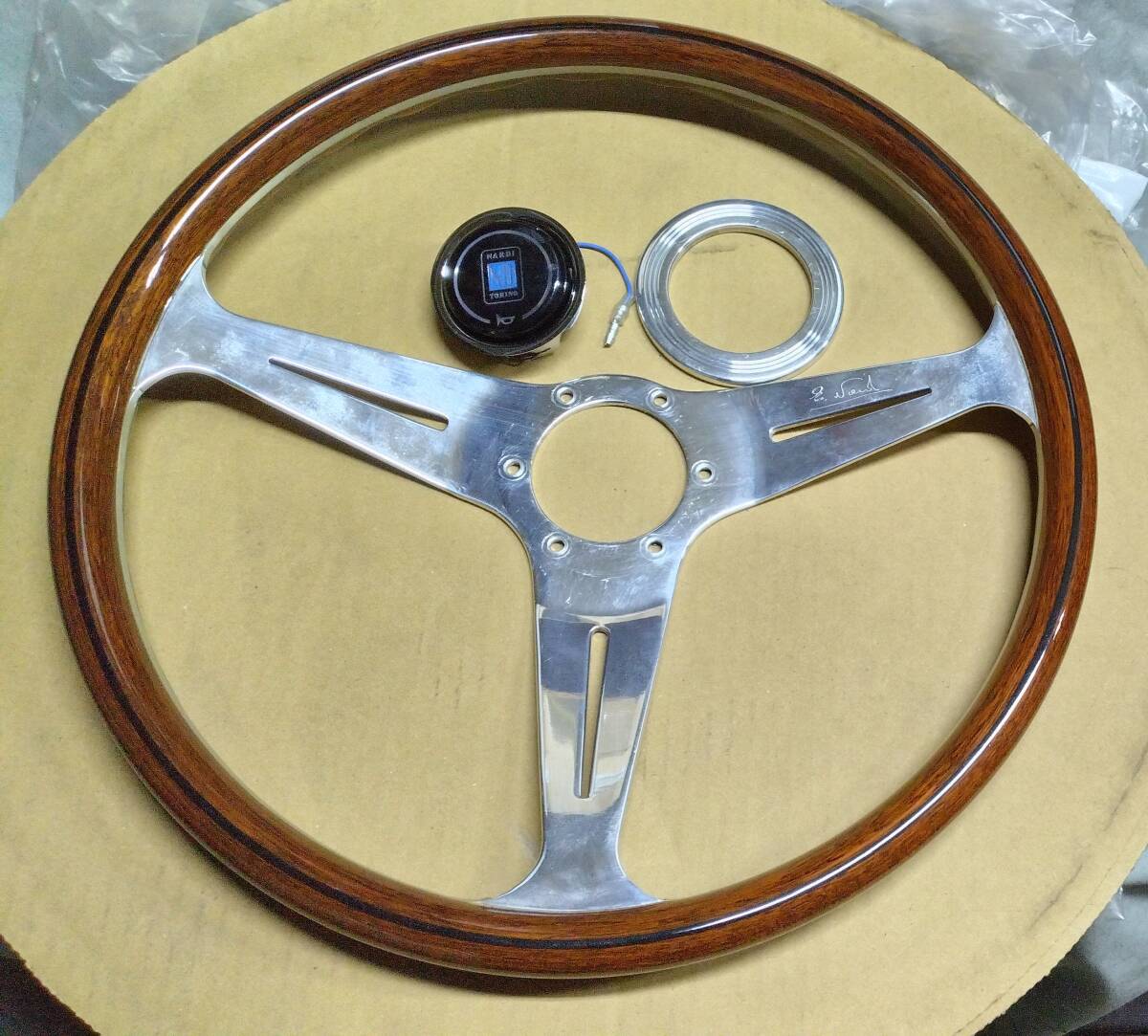 NARDI ナルディウッドステアリングホーンボタンセット