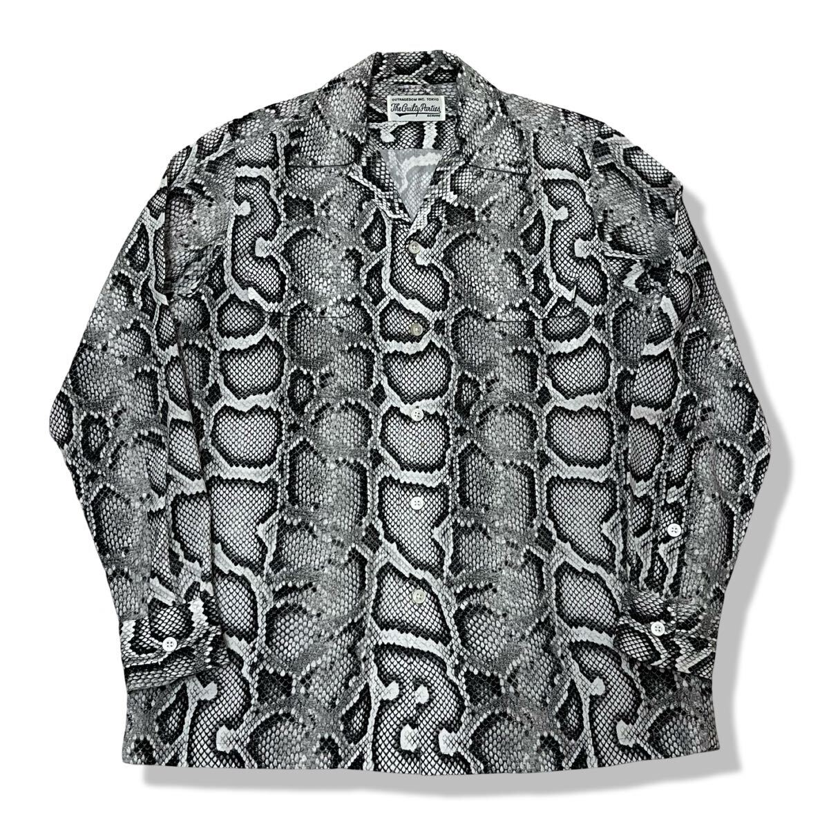 22AW】WACKO MARIA(ワコマリア) PYTHON HAWAIIAN SHIRT L/S XS 22AW】WACKO MARIA(ワコマリア) PYTHON HAWAIIAN SHIRT L/S XS