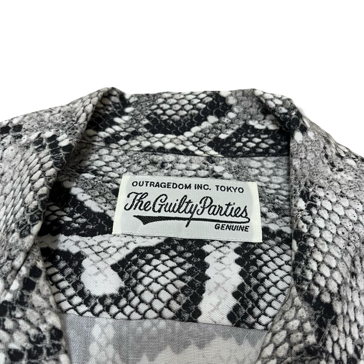 22AW】WACKO MARIA(ワコマリア) PYTHON HAWAIIAN SHIRT L/S XS 22AW】WACKO MARIA(ワコマリア) PYTHON HAWAIIAN SHIRT L/S XS