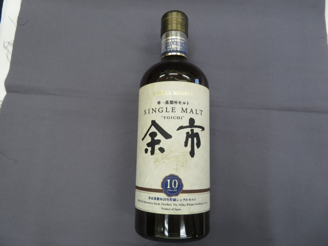 Yahoo!オークション - 1104gm 未開栓 余市 10年 700ml 45% NIKKA Yahoo!オークション - 1104gm 未開栓 余市 10年 700ml 45% NIKKA