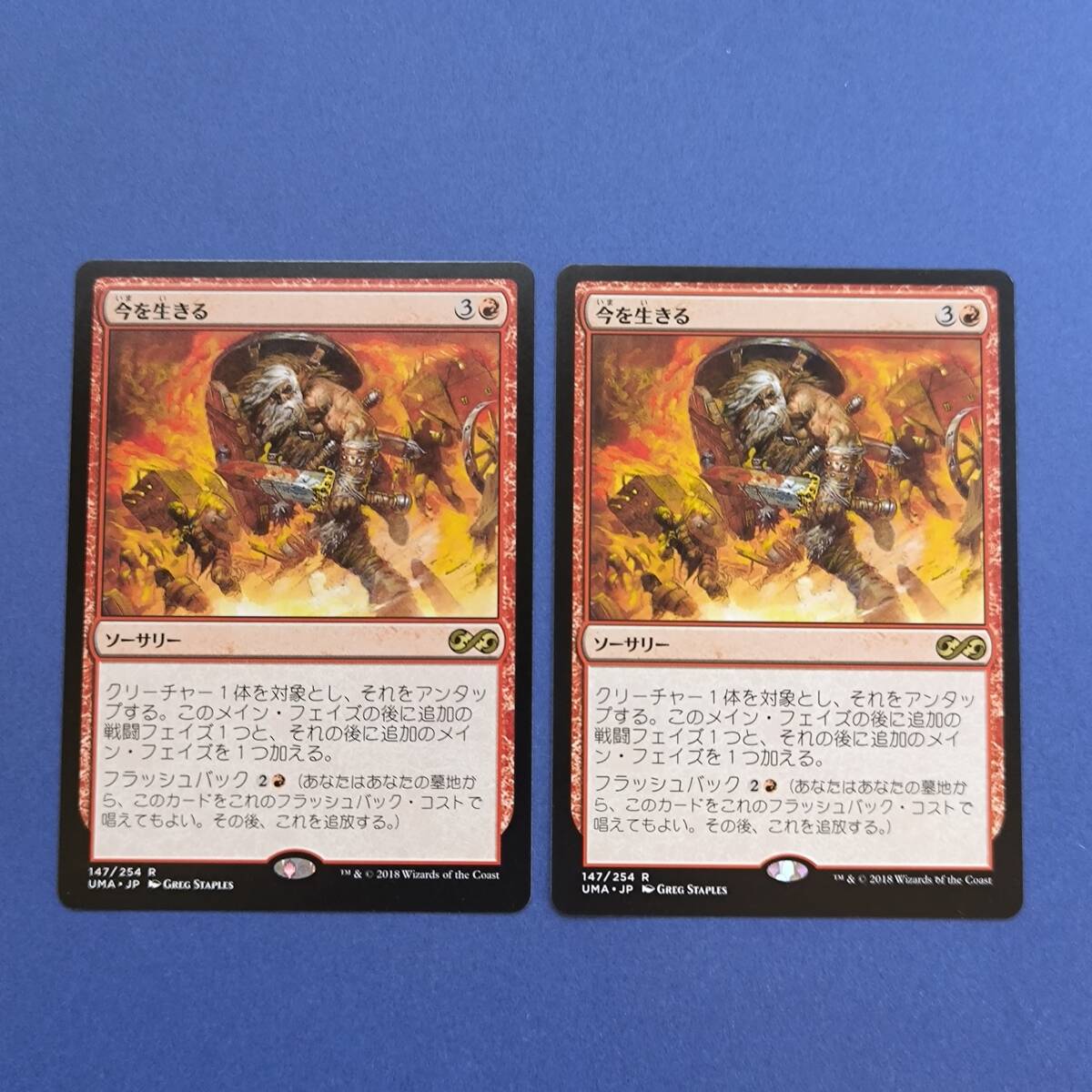 MTG/今を生きる/Seize the Day/日本語/2枚
