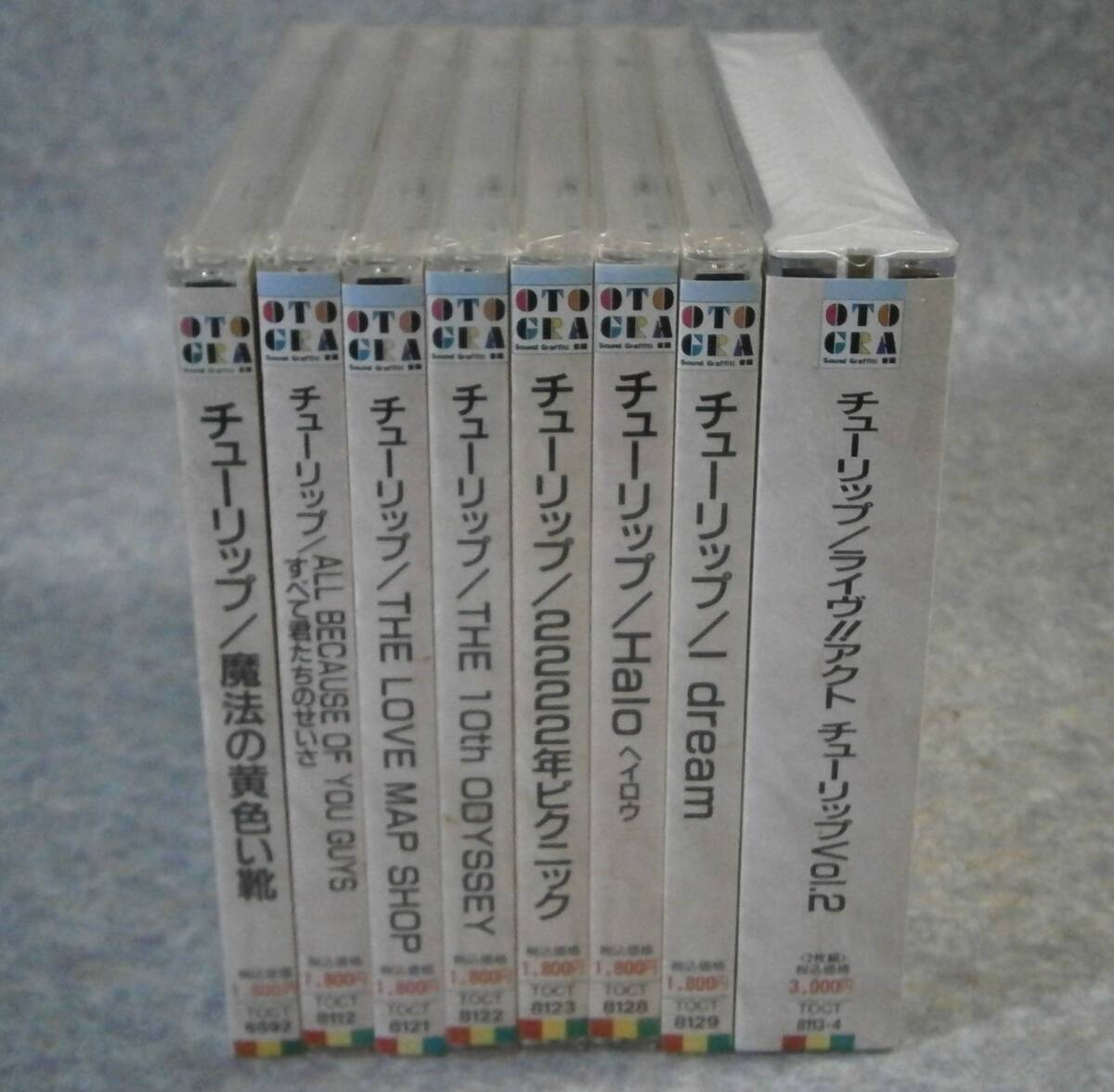 CD 未開封品 8点セット チューリップ TULIP 音蔵 OTOGRA 見本・サンプル