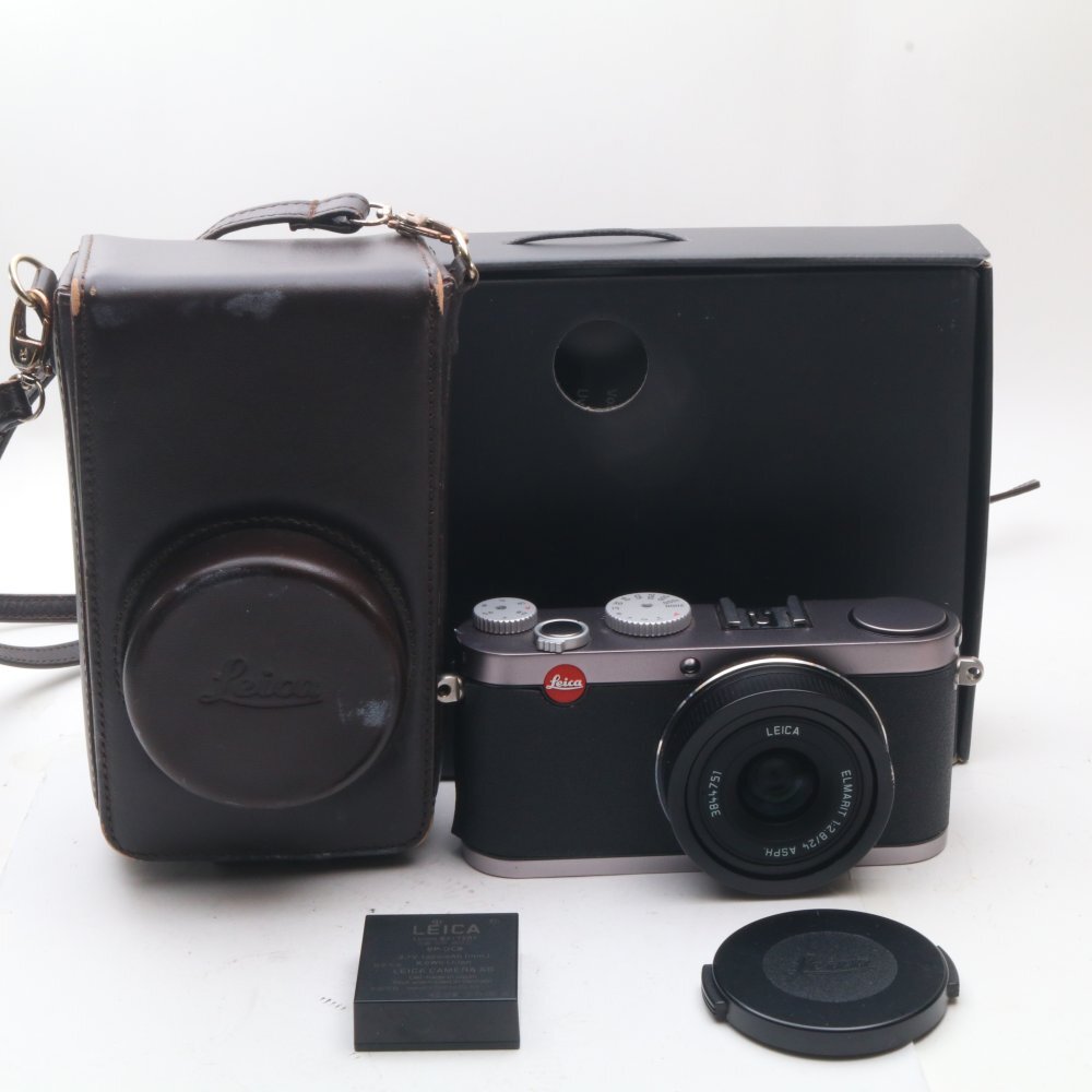 Leica デジタルカメラ ライカX1 1220万画素 スチールグレー Leica デジタルカメラ ライカX1 1220万画素 スチールグレー