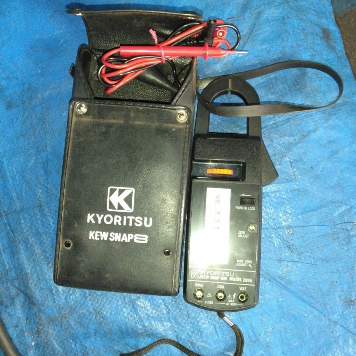 u1937 KYORITSU 共立電気計器 クランプメーターKEWSNAP8 2805 通電のみ確認