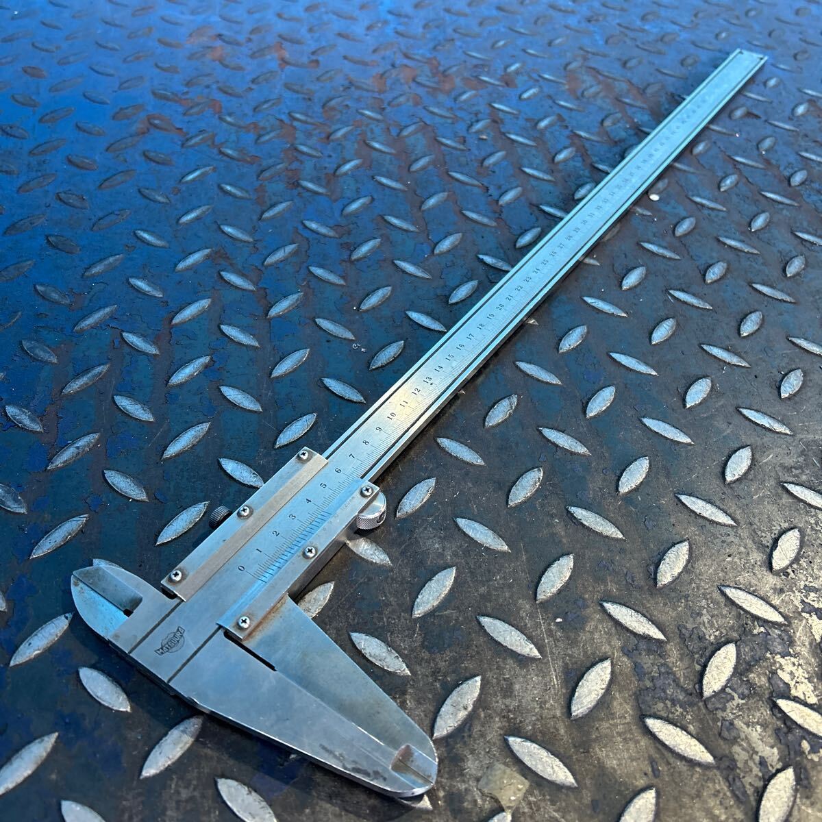 あT9140 中村製作所 KANON カノン ノギス 50cm ※部品欠品あり(6枚目)
